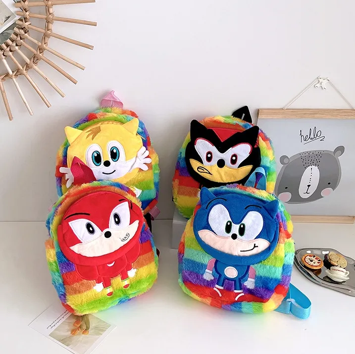 26cm Nouveau Spot Sonique En Peluche Sac À Dos Jouet Hérisson Caricature De Caricotage En Peluche Sac À Dos Du 4,01 € | DHgate