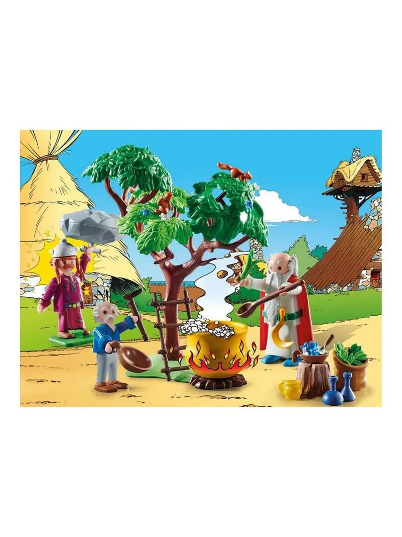 70933  Asterix Panoramix Chaudron Magique - N/A