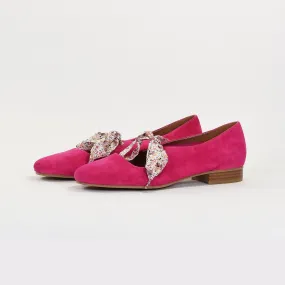 Ballerines JOA en cuir fuchsia | 3 Suisses