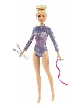 Barbie Gymnastique En Justaucorps Et Accessoires - N/A