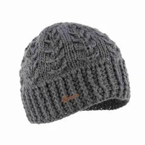 Bonnet HERMAN Justin 8170 tricot | Bonnet uni femme laine - acrylique