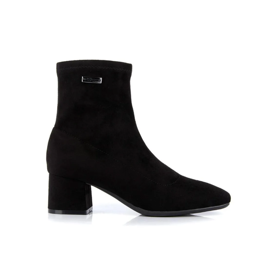 Boots noir-suede DANIELA en cuir | 3 Suisses