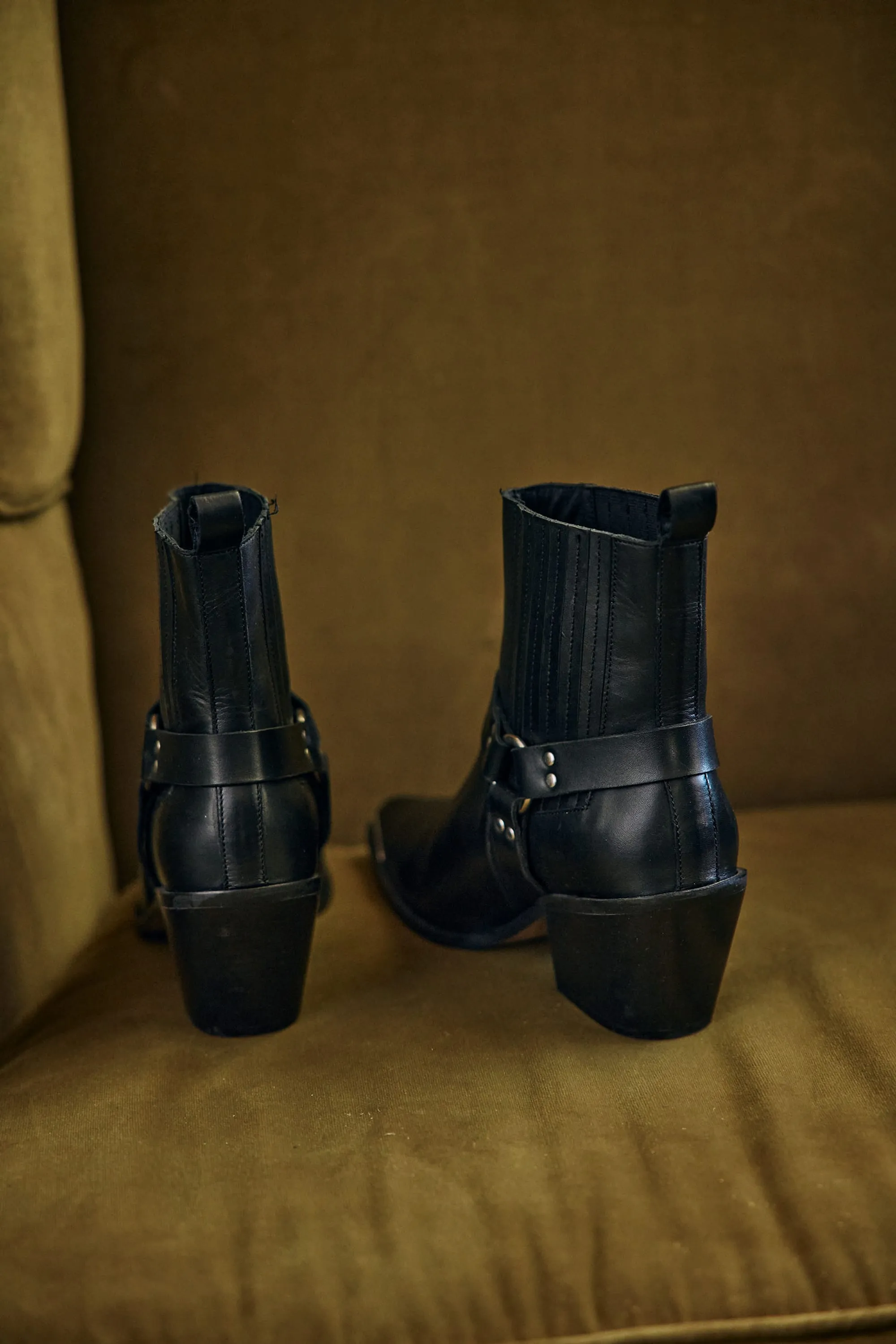 Bottines en cuir Lauren LEATHER | Maison 123