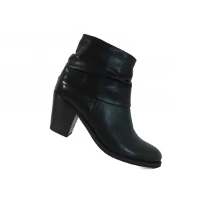 Bottines à talon K&S cuir Noir l Igert Chausseur Dannemarie