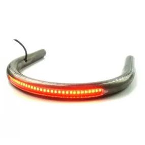 Boucle arriere cafe racer 225mm + éclairage LED