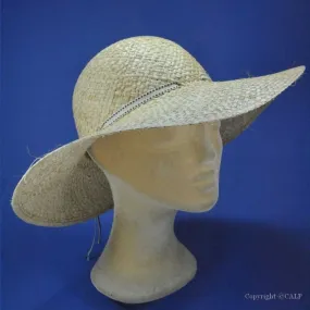 Capeline de plage femme - Achetez une petite capeline en paille