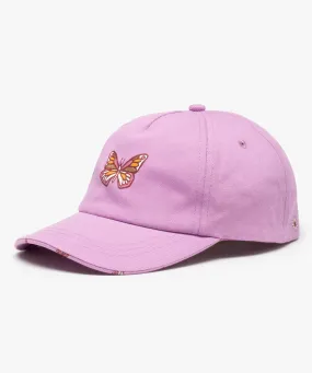 casquette fille avec motifs papillons rose standard chapeaux et bonnets