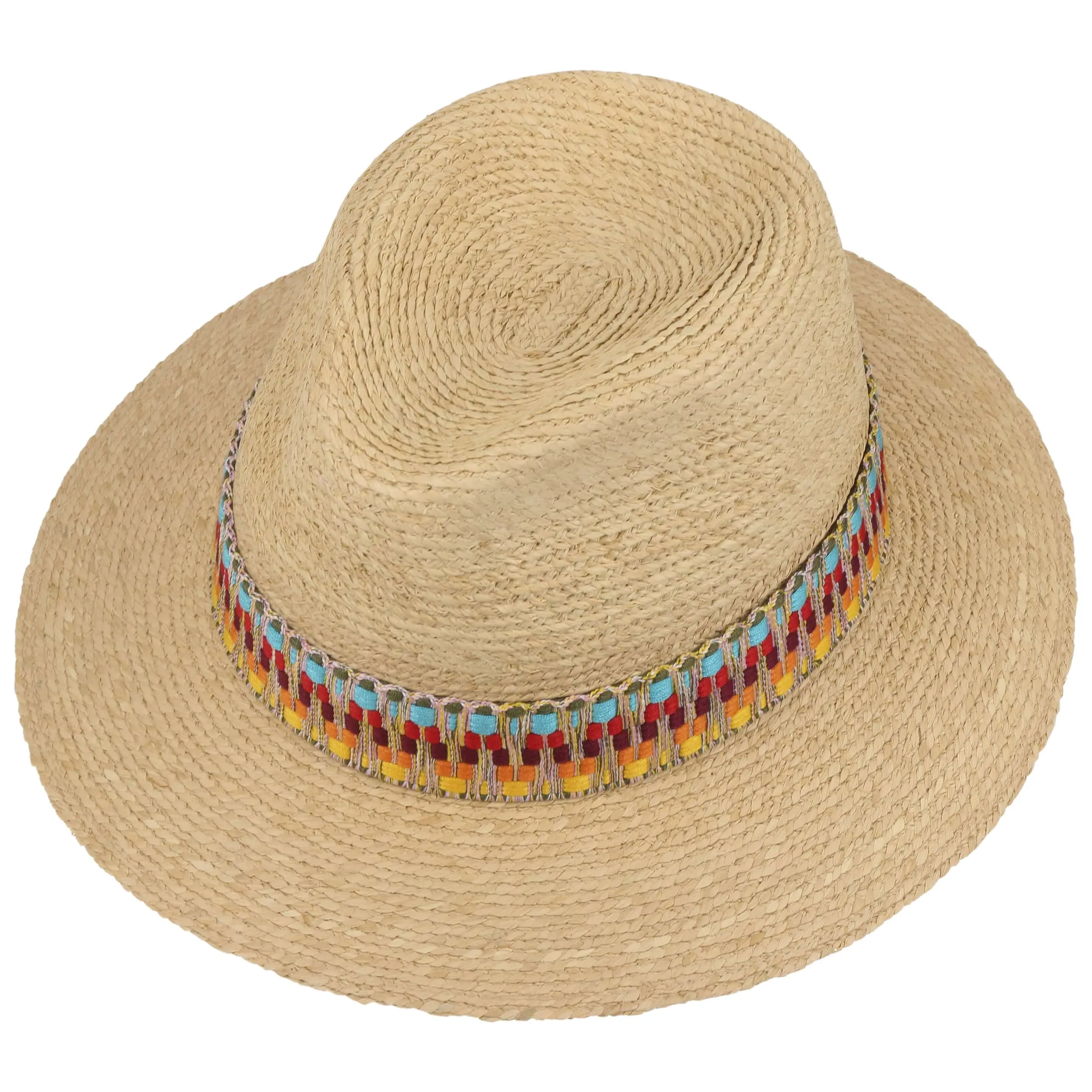 Chapeau de Raphia Multicolour Trim by Lierys --> Chapeaux, casquettes & bonnets en ligne ▷ Chapeaushop