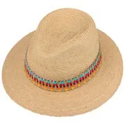 Chapeau de Raphia Multicolour Trim by Lierys --> Chapeaux, casquettes & bonnets en ligne ▷ Chapeaushop