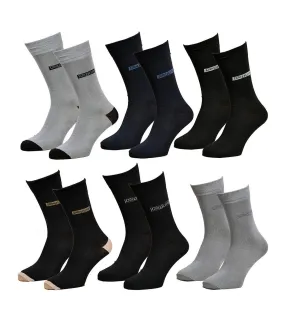 Chaussettes homme Kappa Sport, Urbain, Confort en Coton -Assortiment modèles photos selon arrivages- Pack de 6 Paires Sport