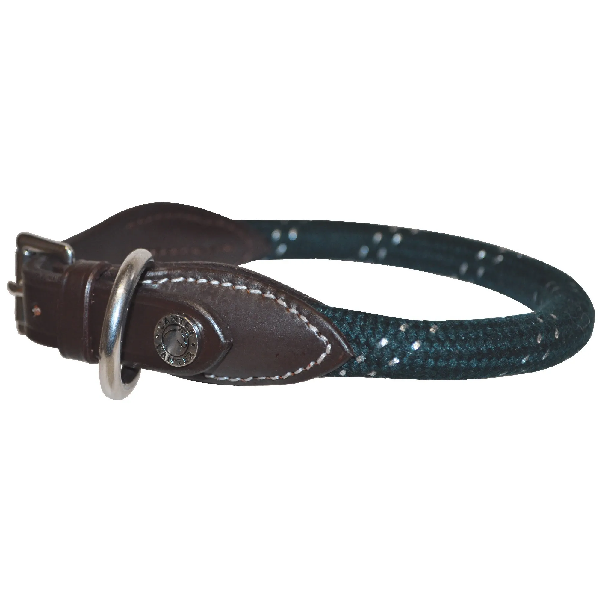 Collier chien en cuir Corde Canter