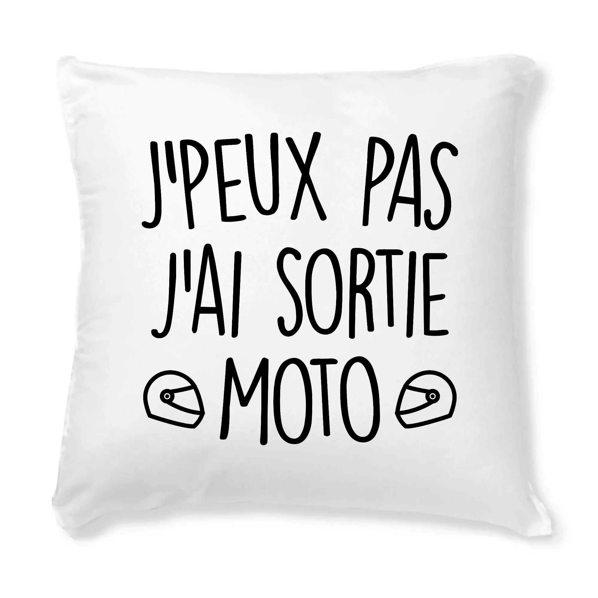 Coussin J'peux pas j'ai sortie moto