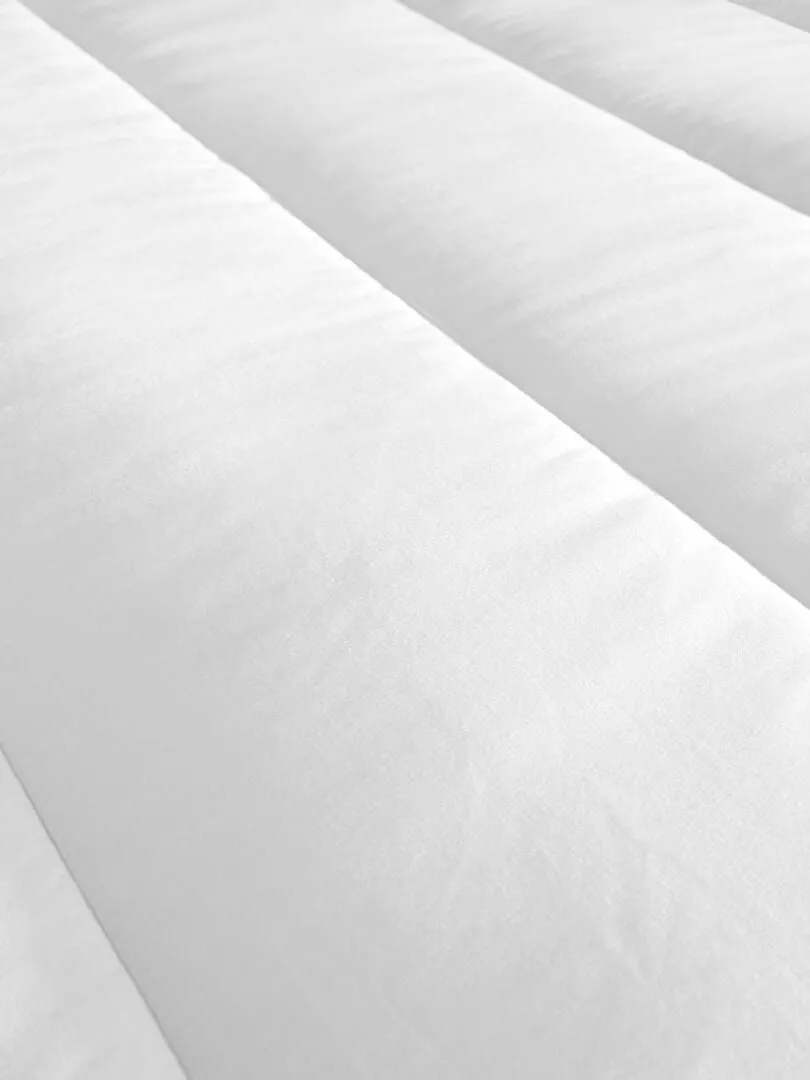 DODO - Couette Enveloppe Coton BIO Eco Responsable Tempérée - Blanc