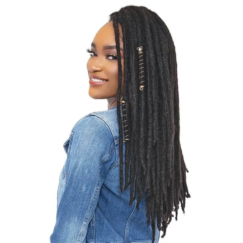 Dreadlocks Extensions Naturelles Loc N Roll Braid 18 pouces - Janet Collection