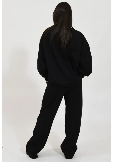 Ensemble sweat jogging oversize noir