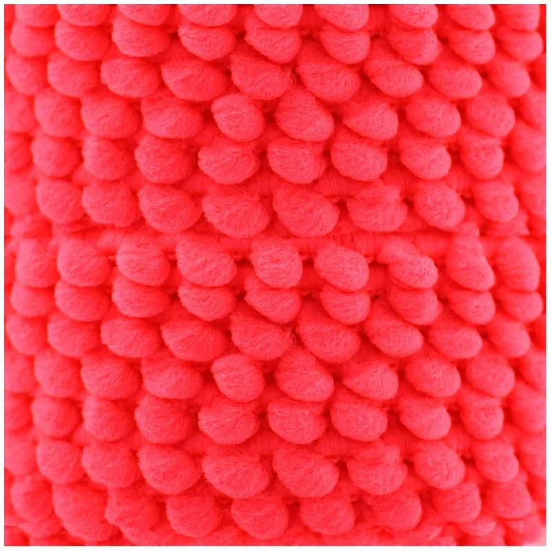 Galon mini pompon Color - corail fluo