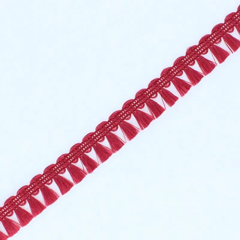 Galon Mini Pompon Finette - Framboise