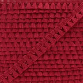 Galon Mini Pompon Finette - Framboise