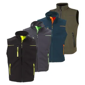 Gilet de travail chaud hiver | Softshell pro sans manche U-Power