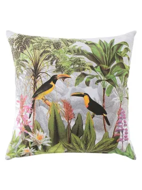 Housse de coussin déco Sweet Bird - Multicolore