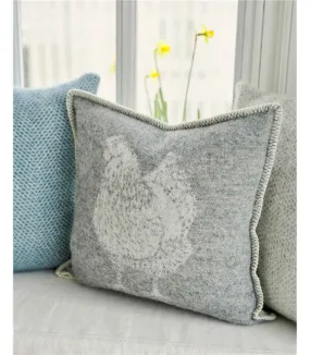 Housse de coussin motif animal - Maison - Pure Laine d'Agneau