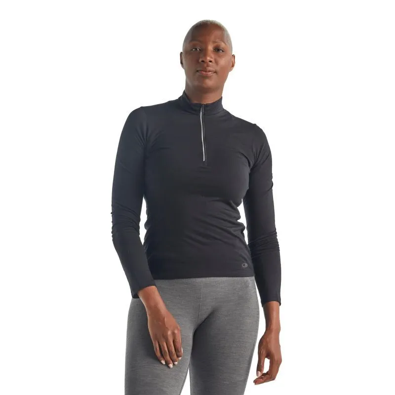 Icebreaker Amplify LS Half Zip - Sous-vêtement mérinos femme I Hardloop | Hardloop