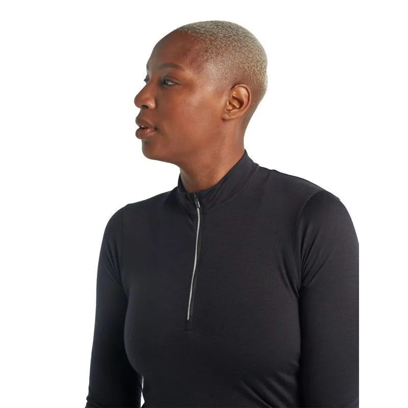 Icebreaker Amplify LS Half Zip - Sous-vêtement mérinos femme I Hardloop | Hardloop