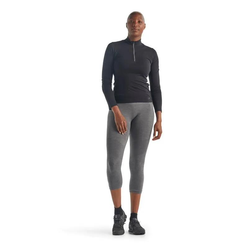 Icebreaker Amplify LS Half Zip - Sous-vêtement mérinos femme I Hardloop | Hardloop