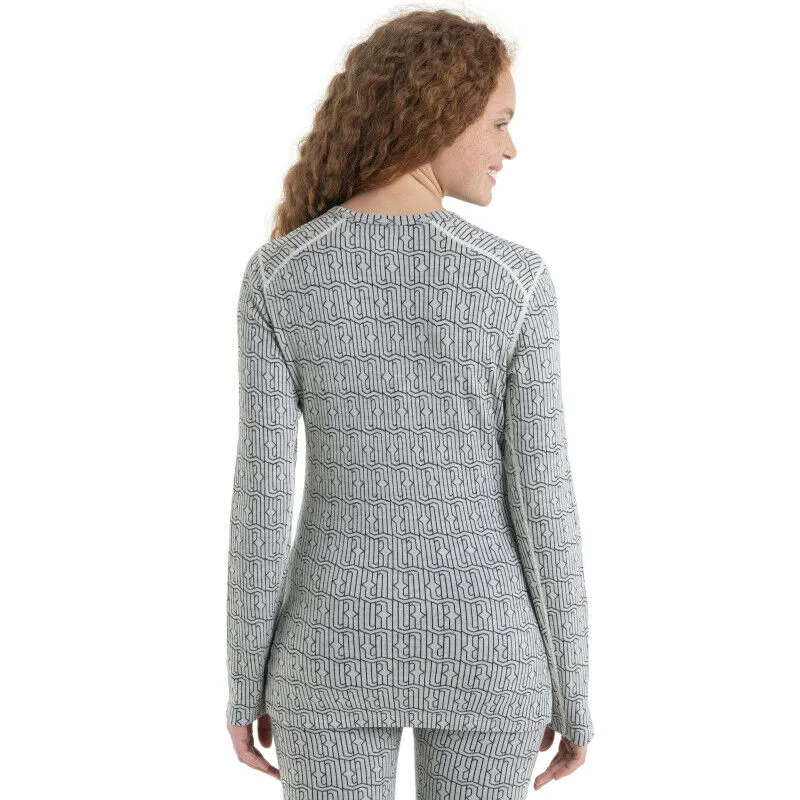 Icebreaker Merino 260 Vertex LS Crewe Herenga - Sous-vêtement mérinos femme | Hardloop