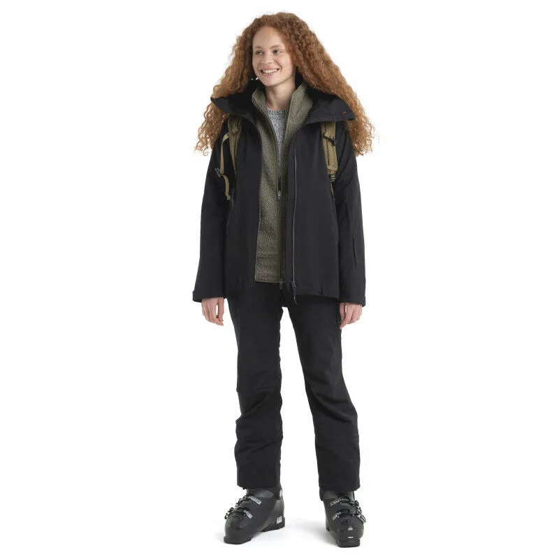 Icebreaker Merino 260 Vertex LS Crewe Herenga - Sous-vêtement mérinos femme | Hardloop