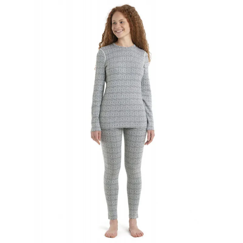 Icebreaker Merino 260 Vertex LS Crewe Herenga - Sous-vêtement mérinos femme | Hardloop