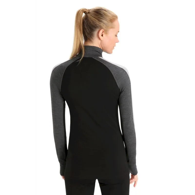 Icebreaker ZoneKnit 260 LS Half Zip - Sous-vêtement mérinos femme | Hardloop