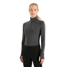 Icebreaker ZoneKnit 260 LS Half Zip - Sous-vêtement mérinos femme | Hardloop