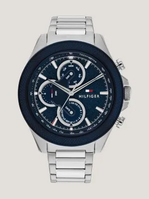 Montre de sport en acier inoxydable | Argent | Tommy Hilfiger