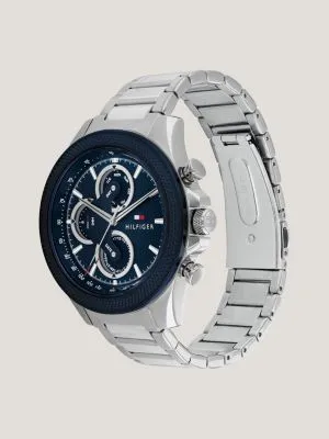 Montre de sport en acier inoxydable | Argent | Tommy Hilfiger