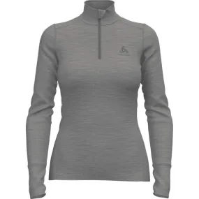 Odlo Merino 200 Turtle Neck L/S 1/2 Zip - Sous-vêtement mérinos femme | Hardloop