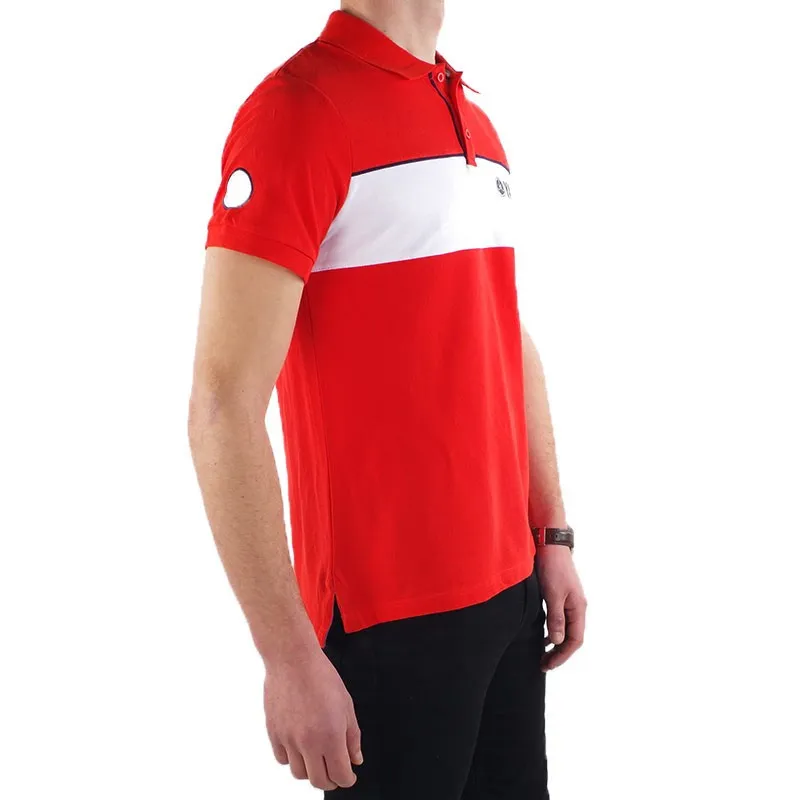 Polo rouge Yamaha en coton