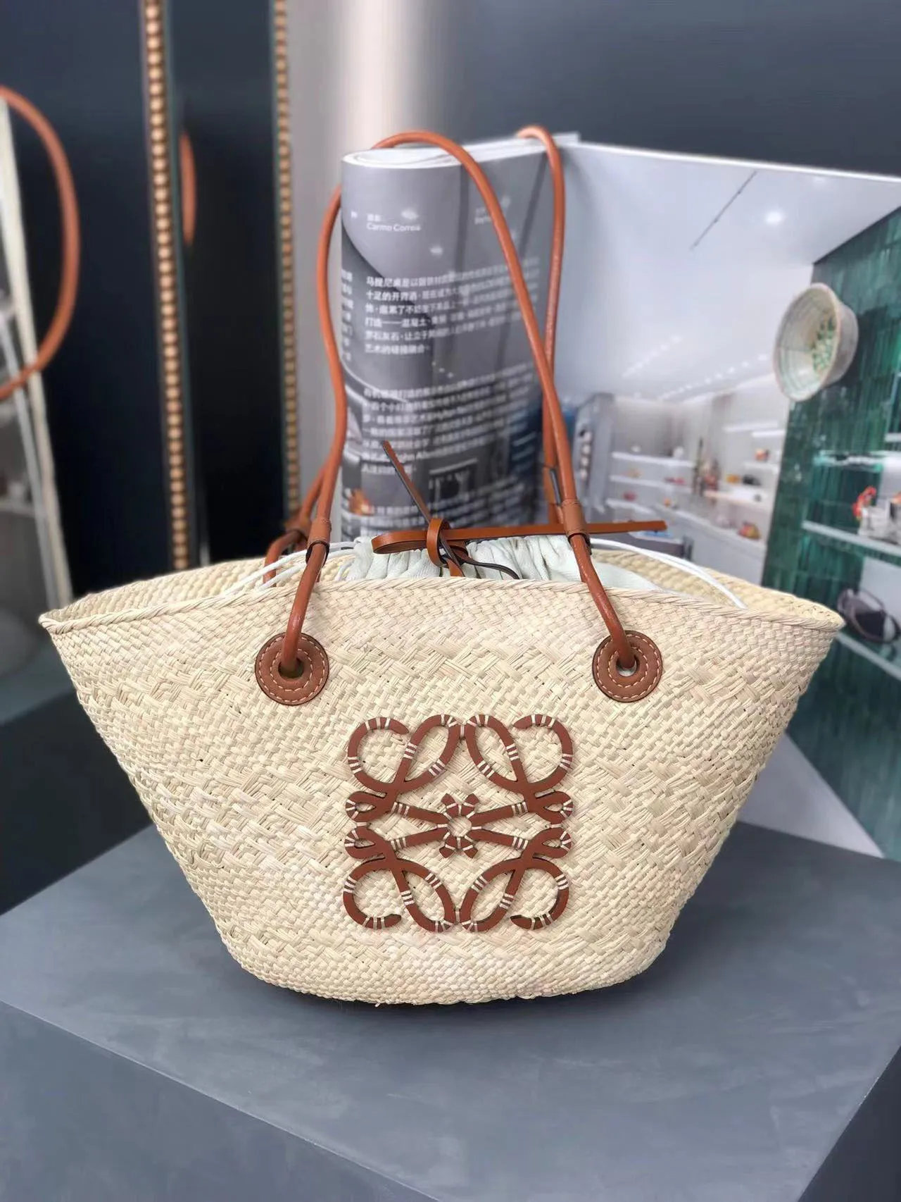 Sac De Paille Rétro Panier De Légumes Tissé Pour Femmes Sac Fourre Tout De Grande Capacité 2024 Nouveau Sac De Plage De Vacances