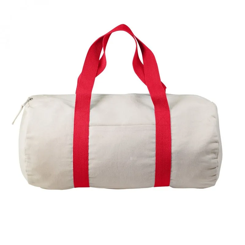 Sac de sport polochon personnalisé en coton recyclé - 240g - MAGNUM