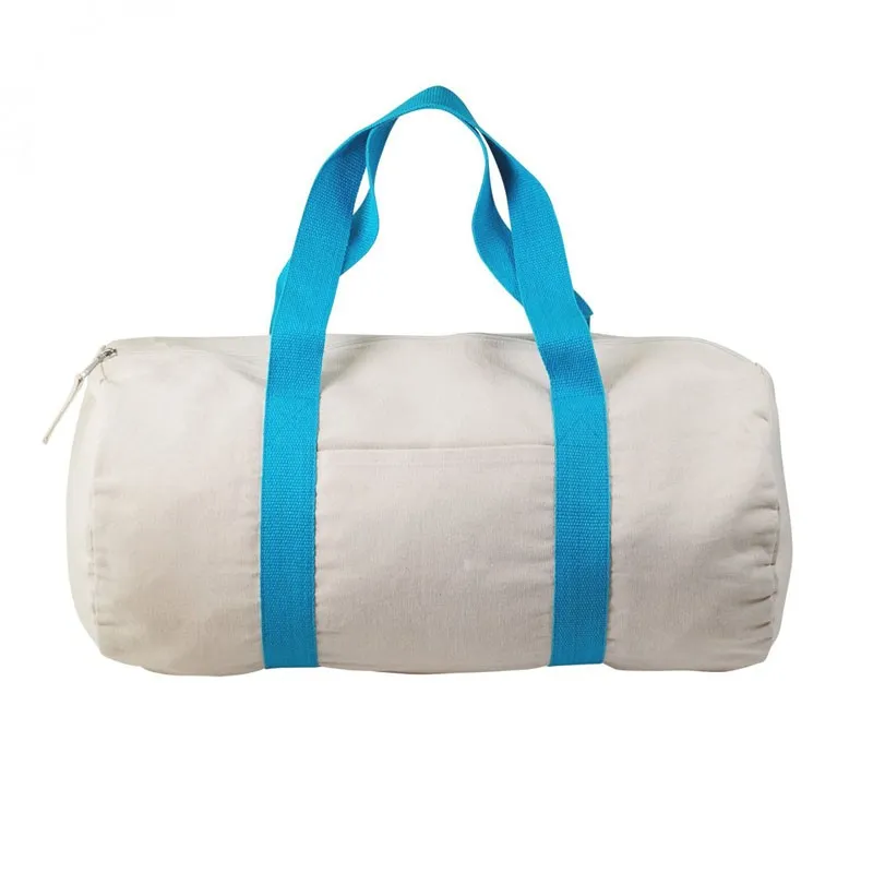 Sac de sport polochon personnalisé en coton recyclé - 240g - MAGNUM