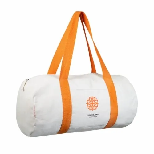 Sac de sport polochon personnalisé en coton recyclé - 240g - MAGNUM