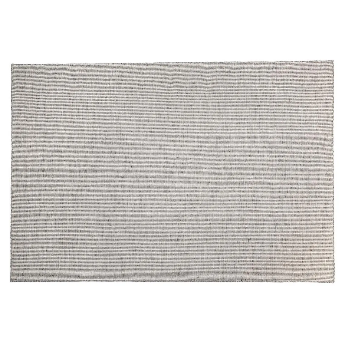 Tapis rectangulaire en laine tissée couleur blanc/gris chiné QUENTIN | 3 Suisses