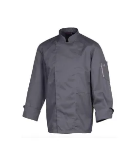 Veste de cuisine NERO ML Anthracite Manches Longues